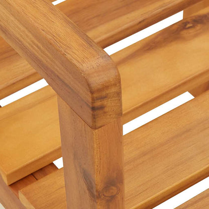 5 Piece Garden Dining Set Solid Wood Acacia