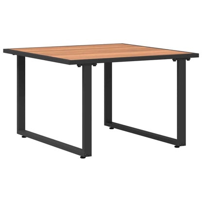 Coffee Table Black and Brown 55 x 55 x 35 cm