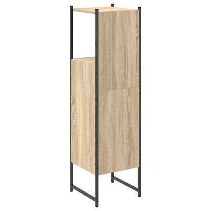 Bathroom Cabinet Beige 33 x 33 x 120.5 cm Engineered wood