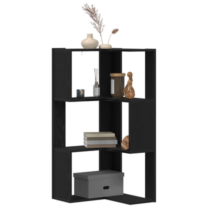 Bookcase Black Oak 50 x 50 x102 cm