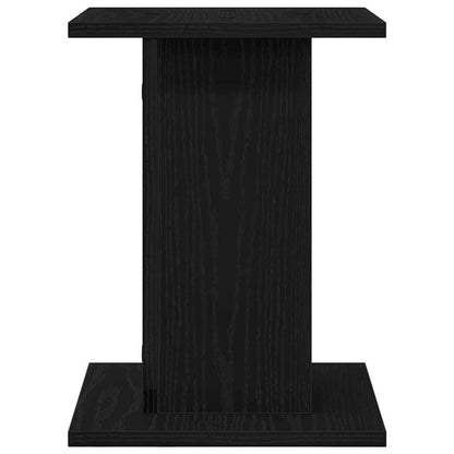 Speaker Stands 2 pcs Black Oak 30 x 30 x 40 cm Engineered Wood