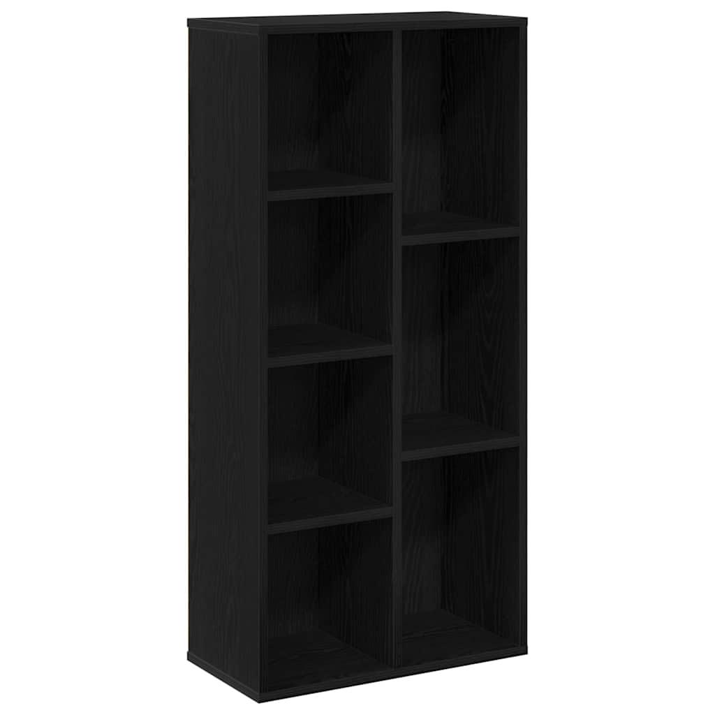 Bookcase Black Oak 50 x 25 x 102 cm