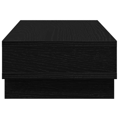 Monitor Stand Black Oak 50x27x15 cm Engineered Wood