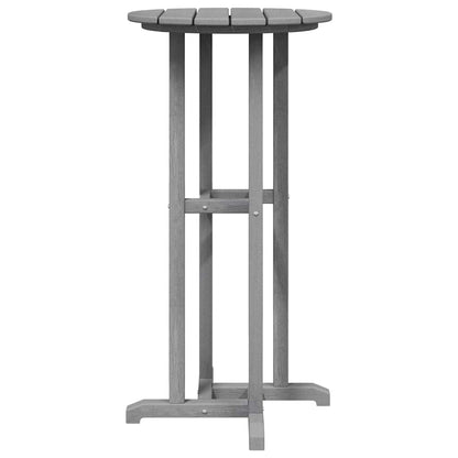 Bar Table Light grey 55 x 55 x 107 cm HDPE