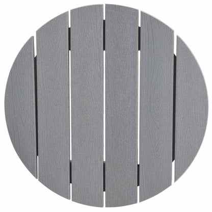 Bar Table Light grey 55 x 55 x 107 cm HDPE