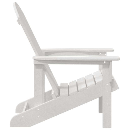 Adirondack Chair White 82 x 74 x 92 cm HDPE
