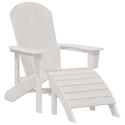 Adirondack Chair White HDPE