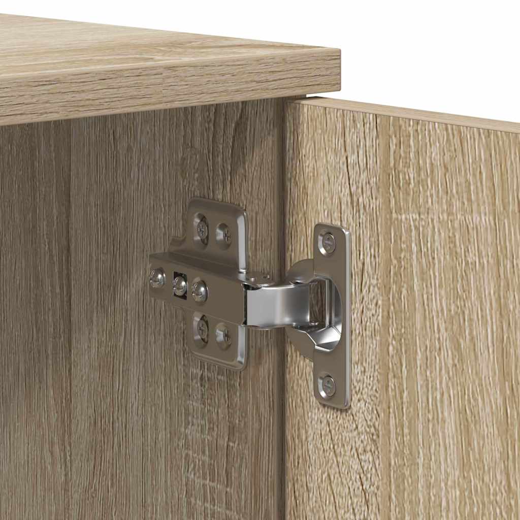 Bed Frame with Drawer Sonoma Oak 90 x 190 cm Engineered Wood