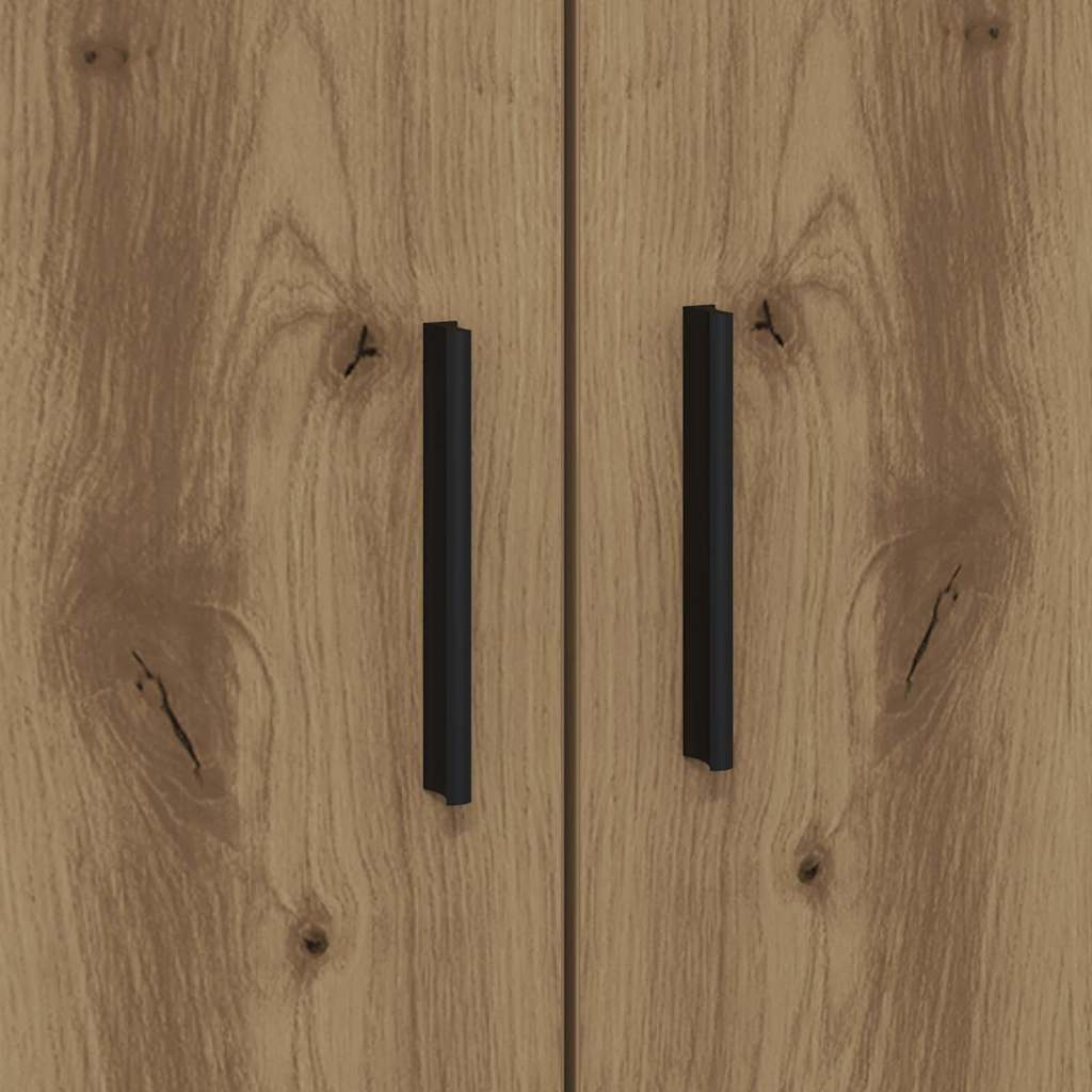 Bed Frame with Drawer Artisan Oak 90 x 190 cm Engineered Wood