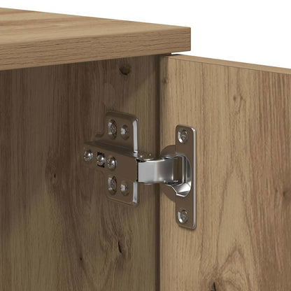 Bed Frame with Drawer Artisan Oak 90 x 190 cm Engineered Wood