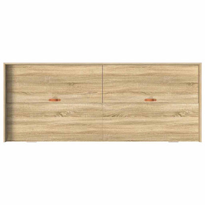 Bed Frame with Drawer Sonoma Oak 98.5 x 200 cm Engineered Wood