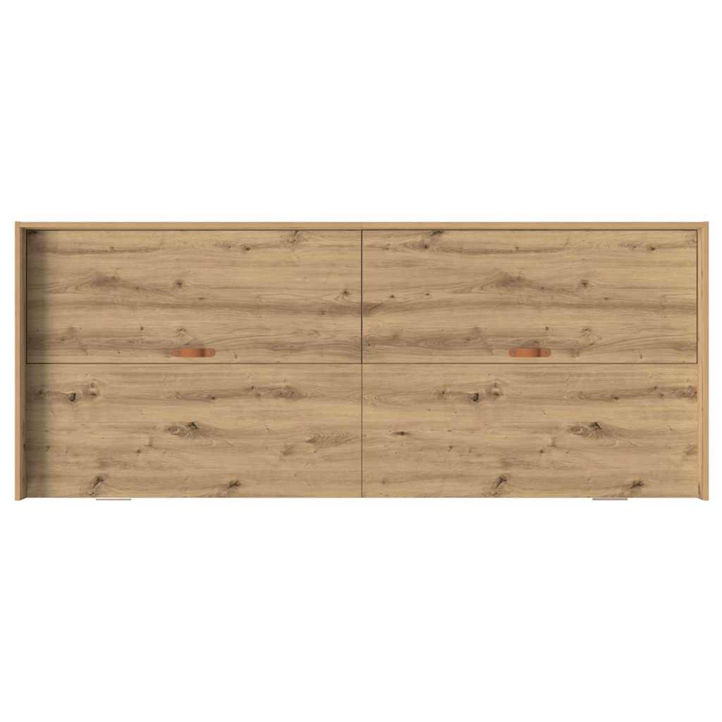 Bed Frame with Drawer Artisan Oak 98.5 x 200 cm Engineered Wood