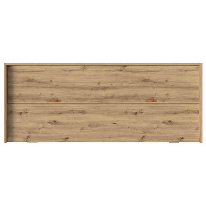 Bed Frame with Drawer Artisan Oak 90 x 200 cm Engineered Wood