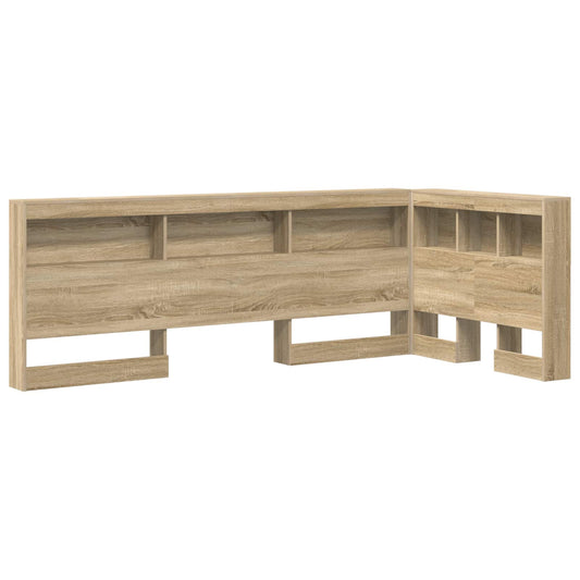 Storage Headboard Sonoma Oak Engineered Wood