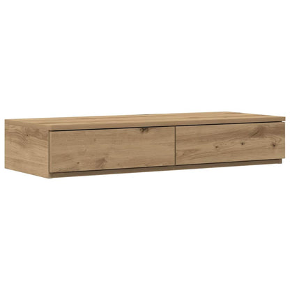 Storage Bed Frame with Door Artisan Oak 100 cm Engineered Wood