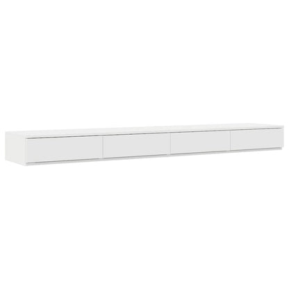 Storage Bed Frame with Drawer White 200 cm Engineered Wood