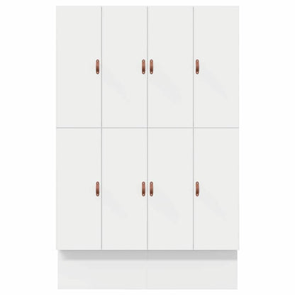 Storage Bed Frame with Drawer White 160 cm Engineered Wood