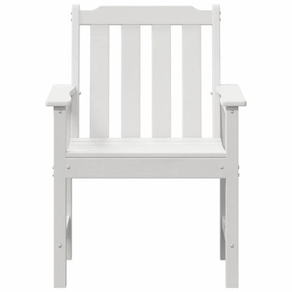 Garden Chair 4 pcs White 65.5 x 59 x 88 cm Polyethylene