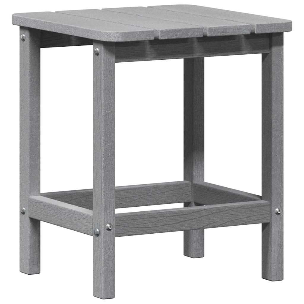 Rocking Chair 3 pcs Light Grey Polyethylene