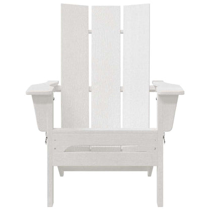 Garden Chair 2 pcs White 80.5 x 74.5 x 92 cm Polyethylene