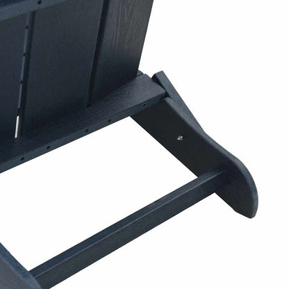 Garden Chair 2 pcs Navy 80.5 x 74.5 x 92 cm Polyethylene