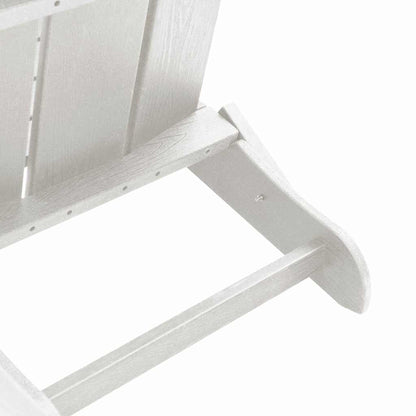 Garden Chair 3 pcs White 80.5 x 74.5 x 92 cm Polyethylene
