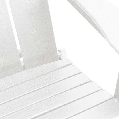 Garden Chair 3 pcs White 80.5 x 74.5 x 92 cm Polyethylene