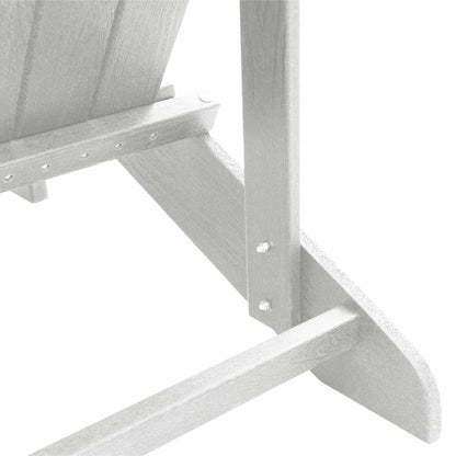 Garden Chair 3 pcs White Polyethylene