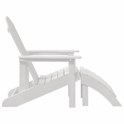 Garden Chair 2 pcs White 83 x 74 x 92 cm Polyethylene