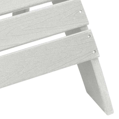 Garden Chair 3 pcs White Polyethylene