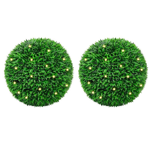 Artificial Boxwood Ball | Green | Polyethylene | 55 cm diameter | Solar