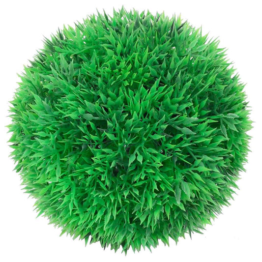 Artificial Boxwood Ball | Mixed Green, Warm White | Polyethylene | Small