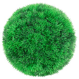 Artificial Boxwood Balls with LED Lights 2 pcs Green 22 cm