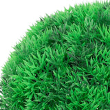 Artificial Boxwood Balls with LED Lights 2 pcs Green 22 cm