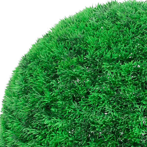 Artificial Boxwood Balls with LED Lights 2 pcs Green 52 cm