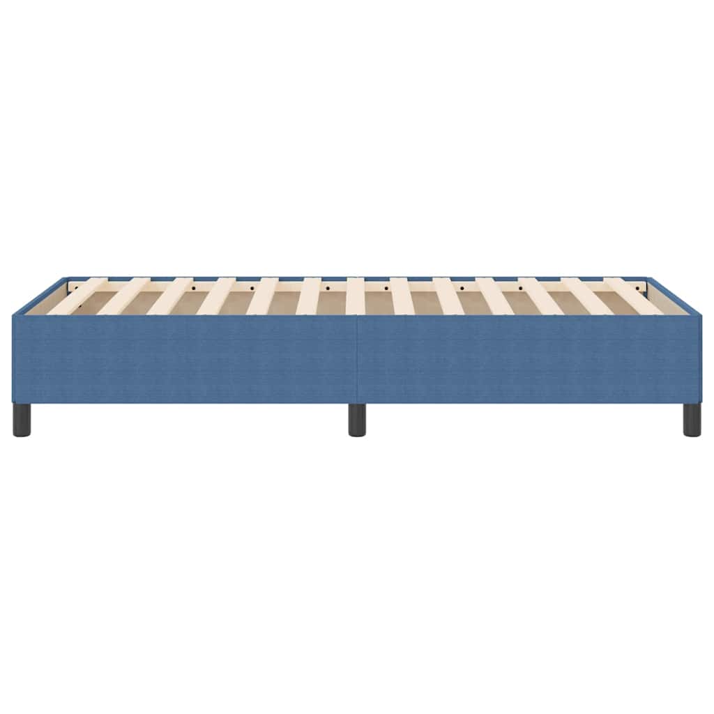 Bed Frame Blue 80 x 200 cm Corduroy fabric