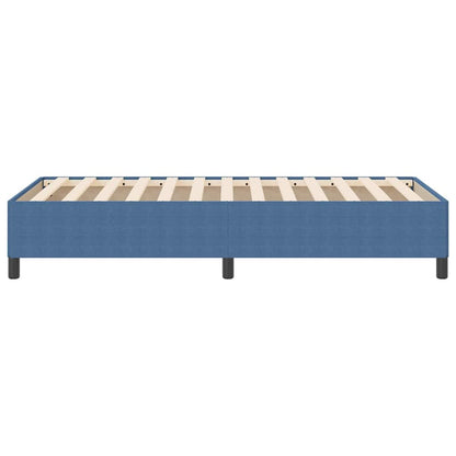 Bed Frame Blue 80 x 200 cm Corduroy fabric
