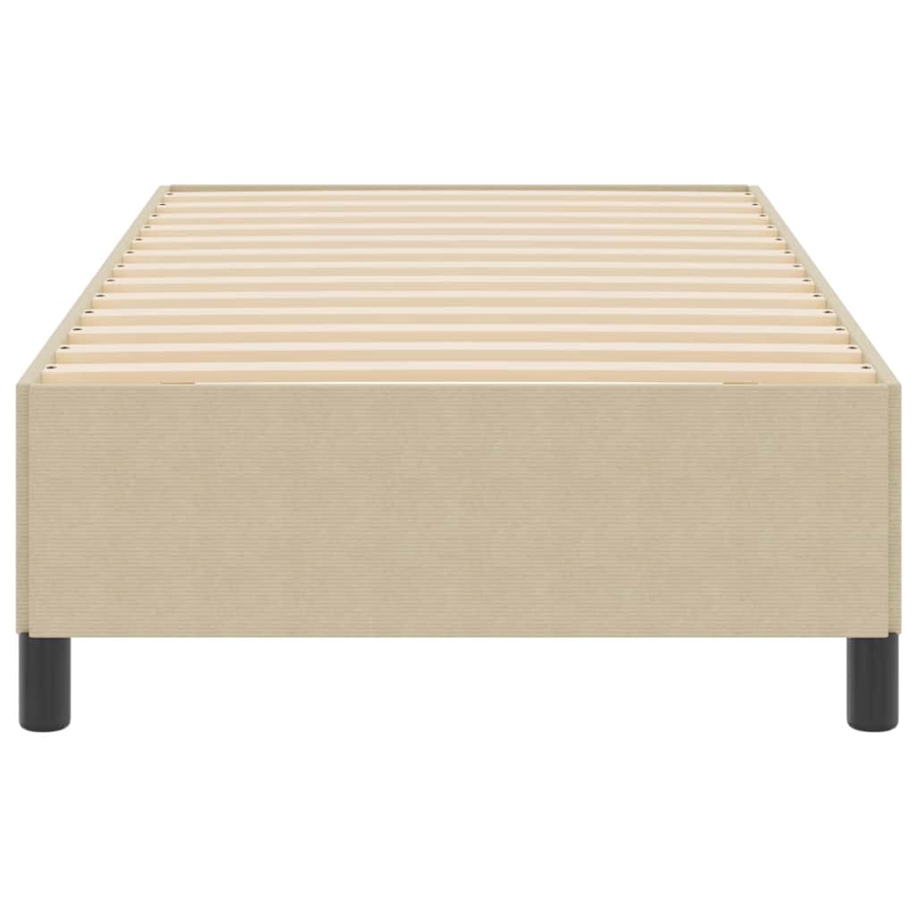 Bed Frame Grey Green 80 x 200 cm Corduroy fabric