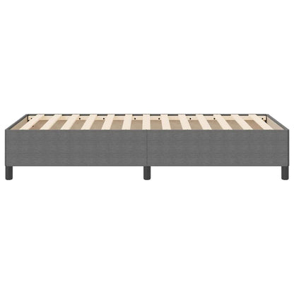 Bed Frame Light grey 90 x 200 cm Corduroy fabric