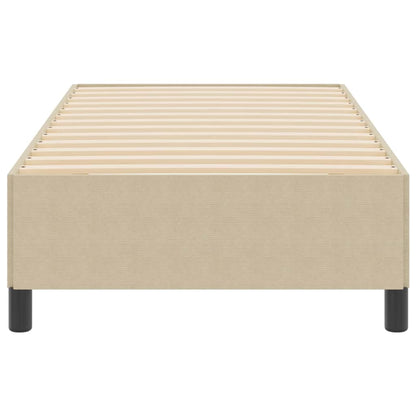 Bed Frame Grey Green 90 x 200 cm Corduroy fabric