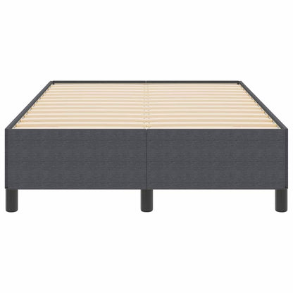 Bed Frame Dark grey 120 x 190 cm Corduroy fabric