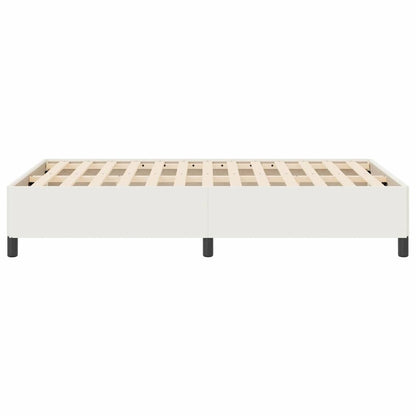 Bed Frame Cream 120 x 190 cm Corduroy fabric