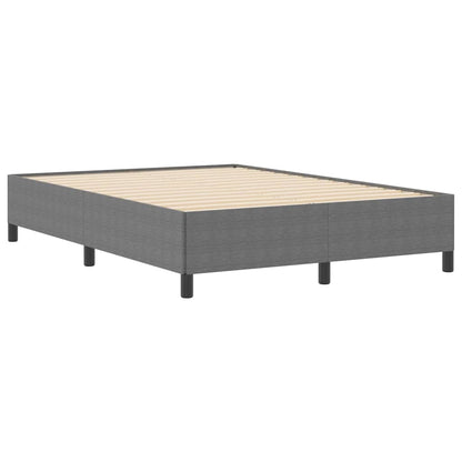 Bed Frame Light grey 160 x 200 cm Corduroy fabric