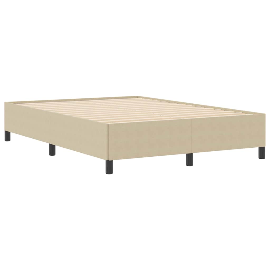 Bed Frame Grey Green 160 x 200 cm Corduroy fabric
