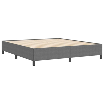 Bed Frame Light grey 180 x 200 cm Corduroy fabric