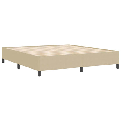 Bed Frame Grey Green 180 x 200 cm Corduroy fabric