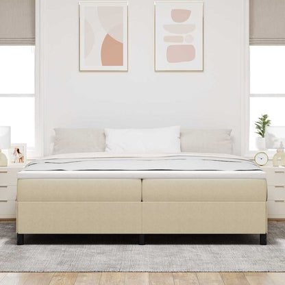 Bed Frame Grey Green 200 x 200 cm Corduroy fabric