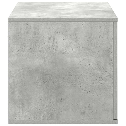 Storage Cabinet 2 pcs Concrete Grey 127 x 41 x 40 cm