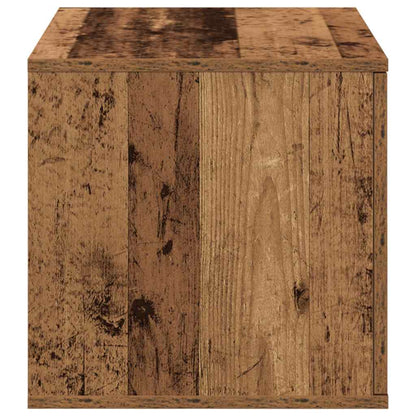 Storage Cabinet 2 pcs Old Wood 127 x 41 x 40 cm Engineered Wood