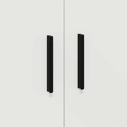 Storage Cabinet 2 pcs White 118 x 41 x 40 cm Engineered Wood
